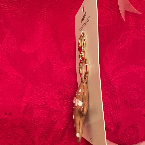 NEW! Aerie Gingerbread man keychain - Picture 3 of 5